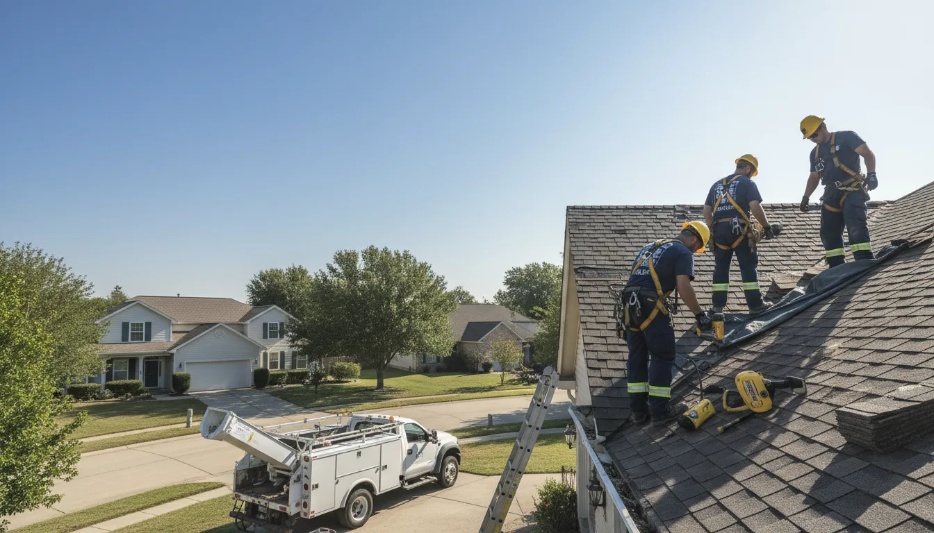 Emergency Roof Repair in Forreston, TX near me